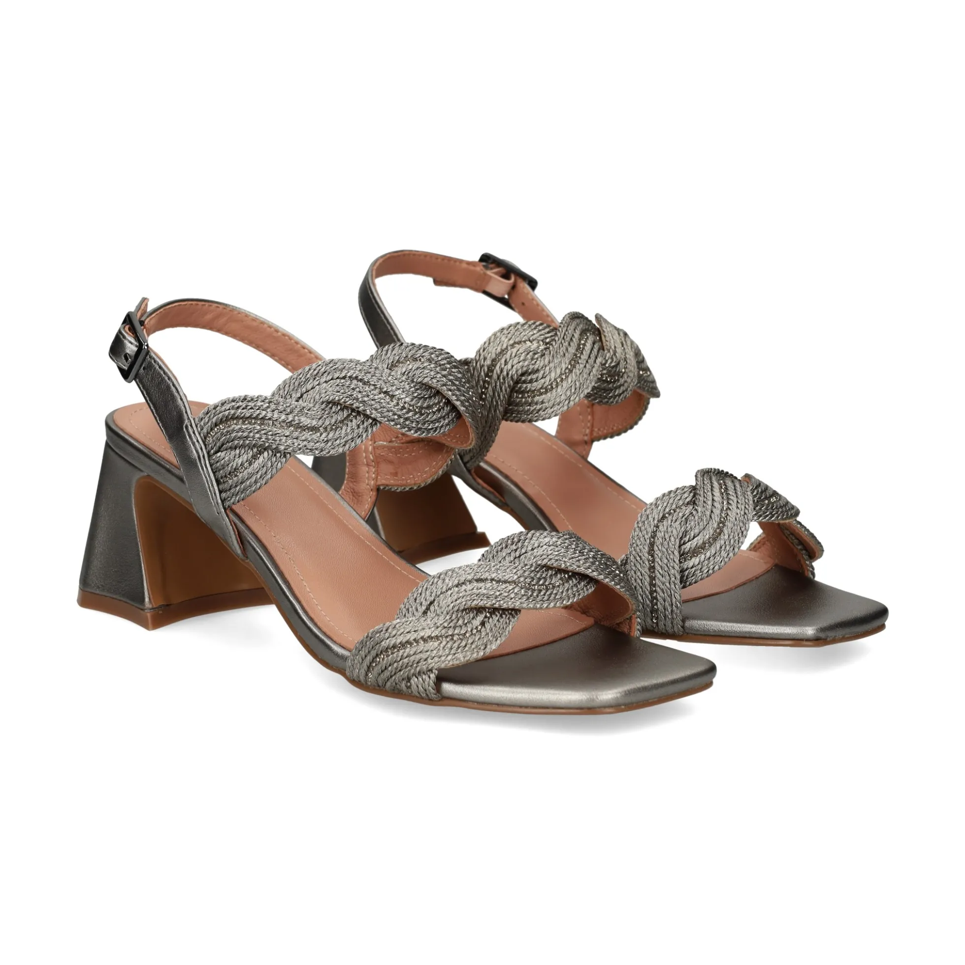 BIBI LOU Sandalias con tacón de Mujer 876Z94HG PLOMO
