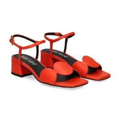BIBI LOU Sandalias con tacón de Mujer 623Z10VK ROJO