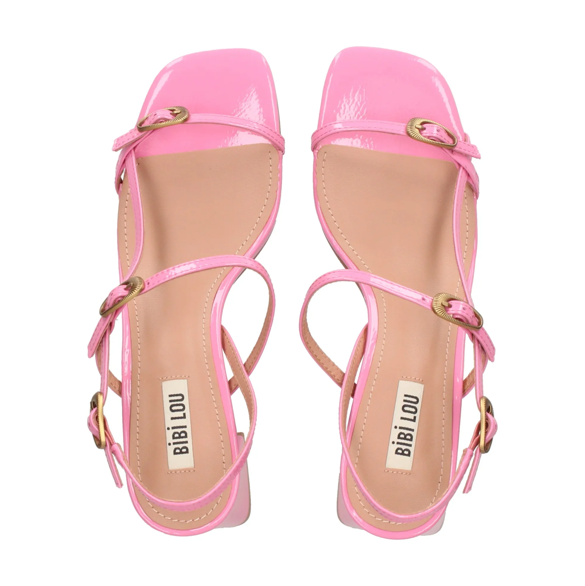 BIBI LOU Sandalias con tacón de Mujer 674Z21VK ROSA