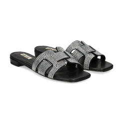 BIBI LOU Sandalias planas de Mujer 760Z00VK PLATA