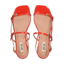 BIBI LOU Sandalias planas de Mujer 673Z21VK ROJO