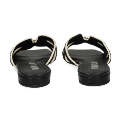 BIBI LOU Sandalias planas de Mujer 760Z87VK NEGRO