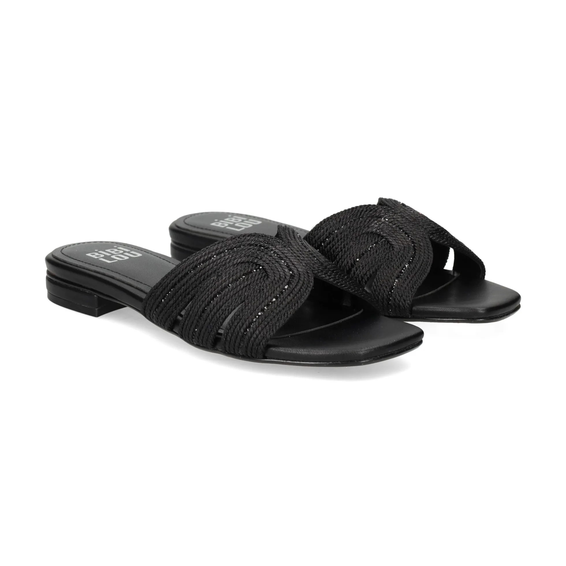 BIBI LOU Sandalias planas de Mujer 875Z94HG NEGRO