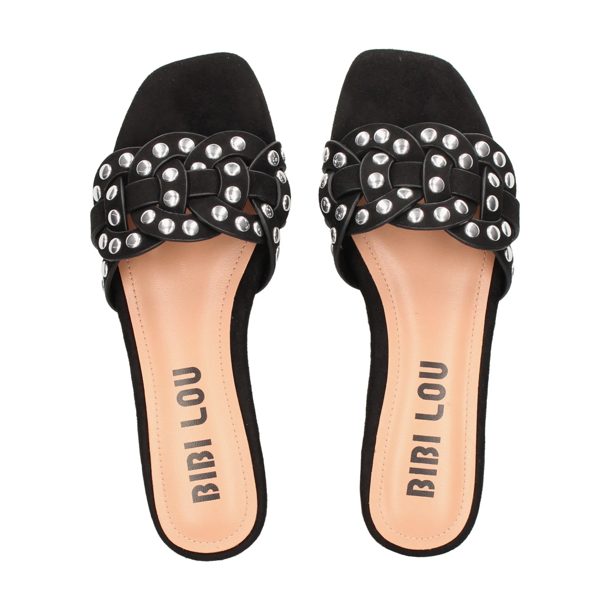 BIBI LOU Sandalias planas de Mujer 868Z83HG NEGRO