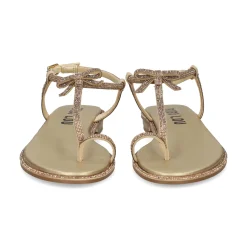 BIBI LOU Sandalias planas de Mujer 845Z00HG ORO