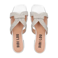 BIBI LOU Sandalias planas de Mujer 842Z00HG PLATA
