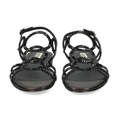 BIBI LOU Sandalias planas de Mujer 584Z00VK NEGRO