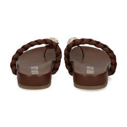 BIBI LOU Sandalias planas de Mujer 880Z80HG MARRON