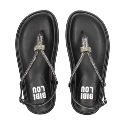 BIBI LOU Sandalias planas de Mujer 893Z99HG NEGRO