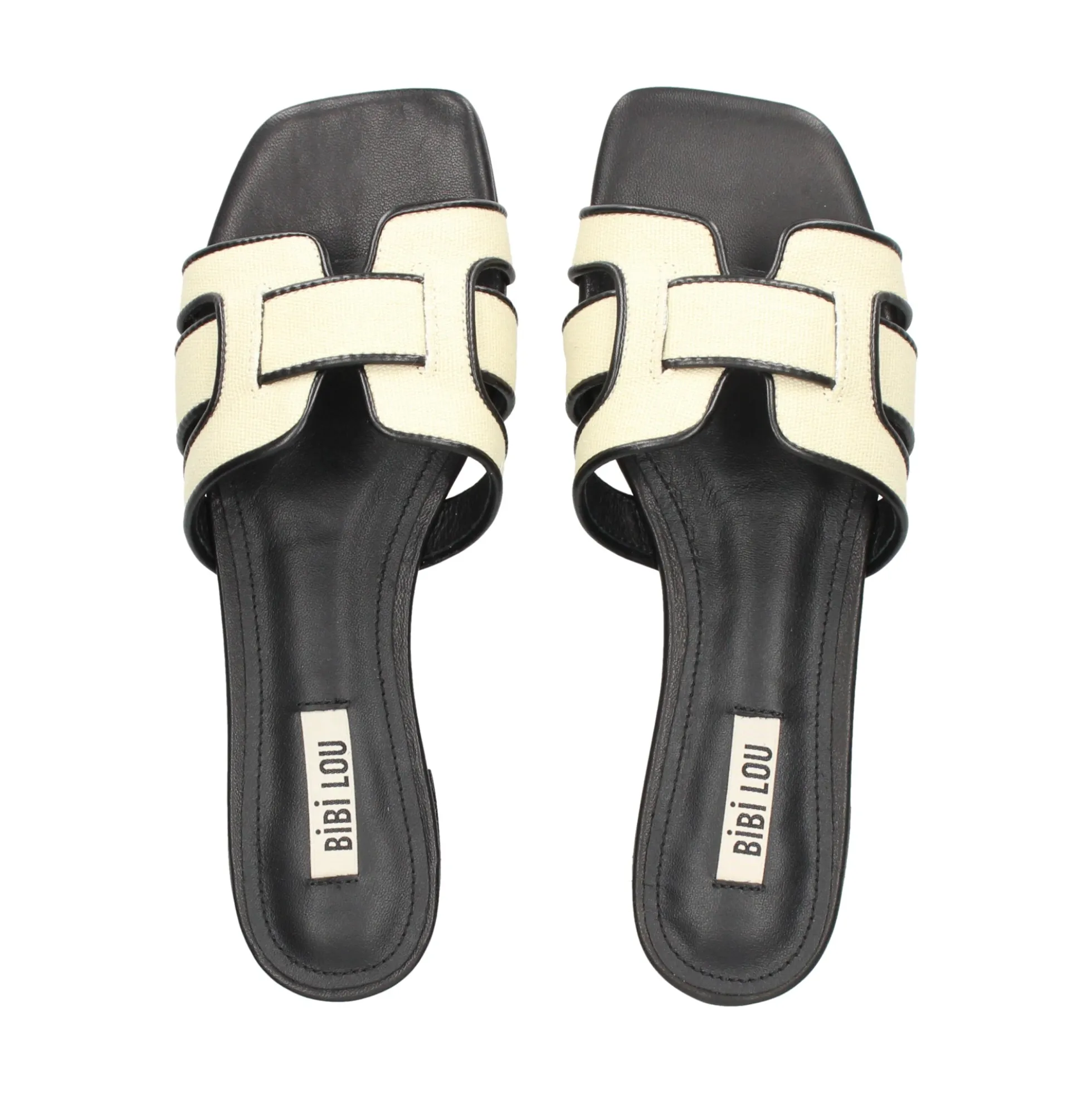 BIBI LOU Sandalias planas de Mujer 760Z32VK NEGRO