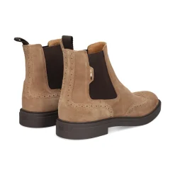 BOSS Botines de Hombre Calev_Cheb_brsd 260 Medium Beig