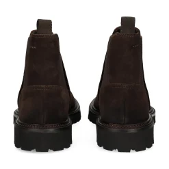 BOSS Botines de Hombre Julyo_Cheb_sde 202 Dark Brown