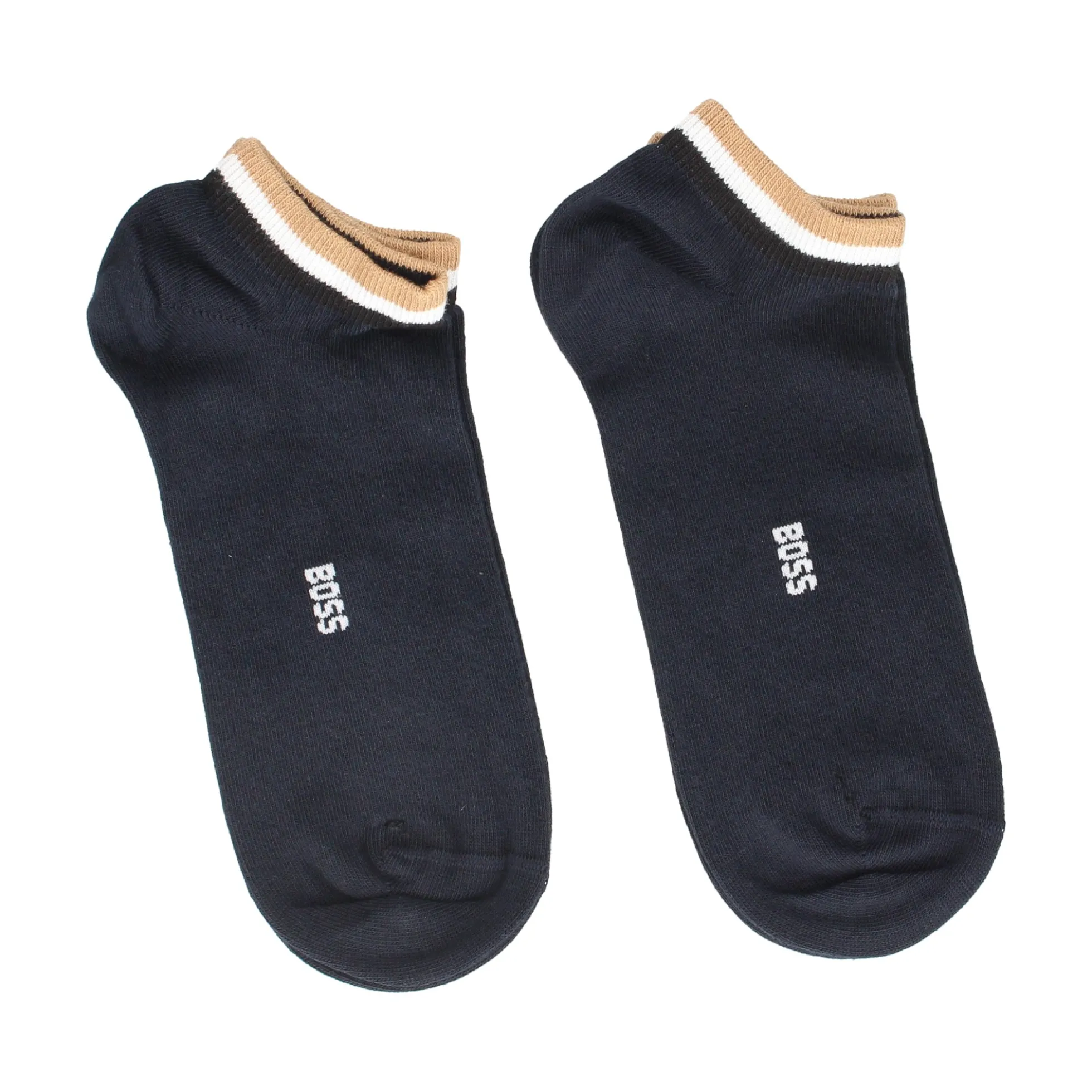 BOSS Calcetines 2P AS Stripe Col 401 DARK BLUE