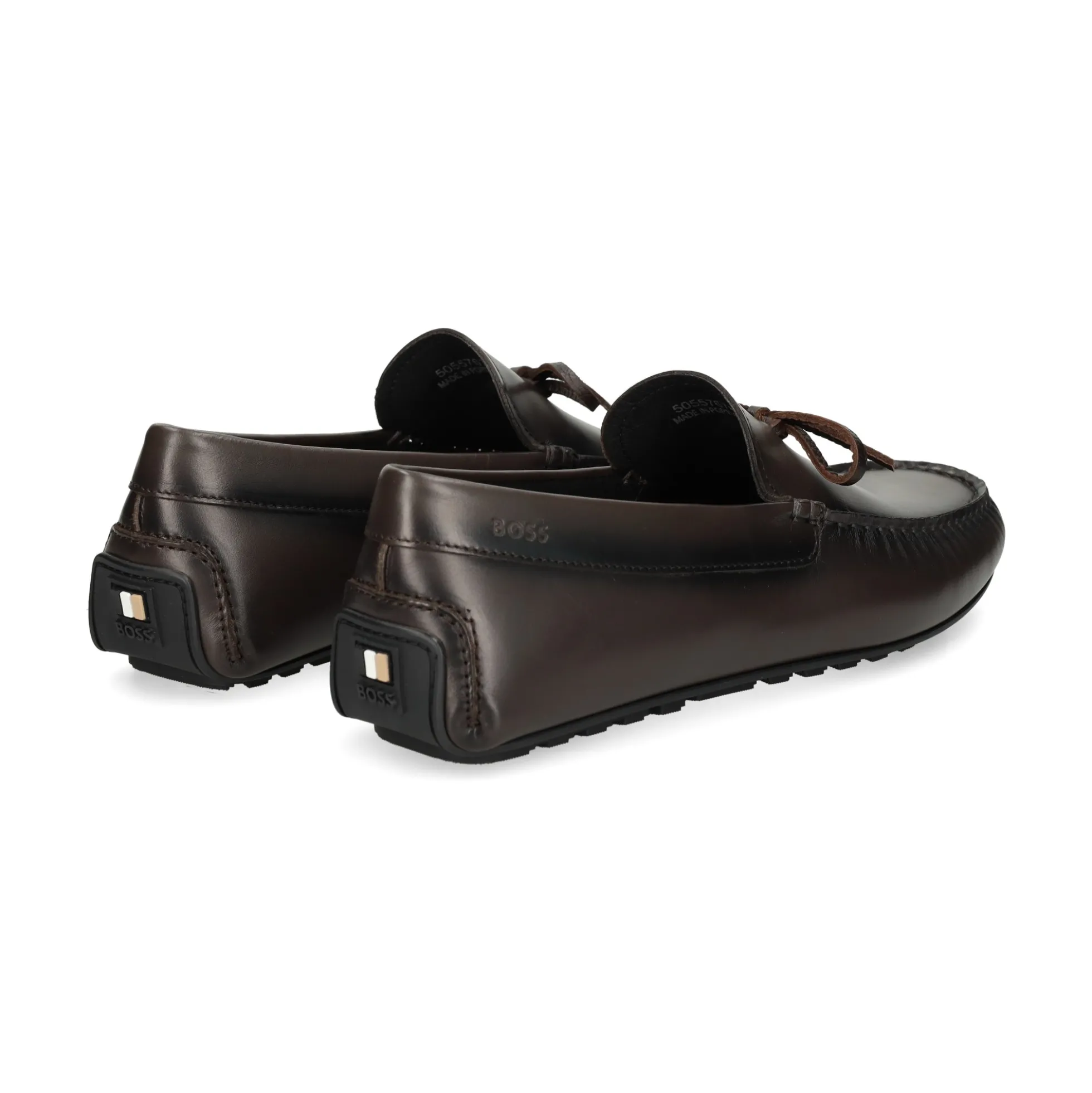 BOSS Mocasines de Hombre Noel_Mocc_ltlctb 10277792 0 205 DARK BROWN