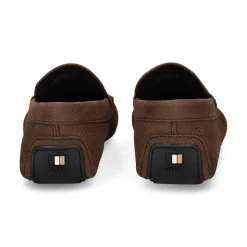 BOSS Mocasines de Hombre Noel_Mocc_tbnu 205 DARK BROWN