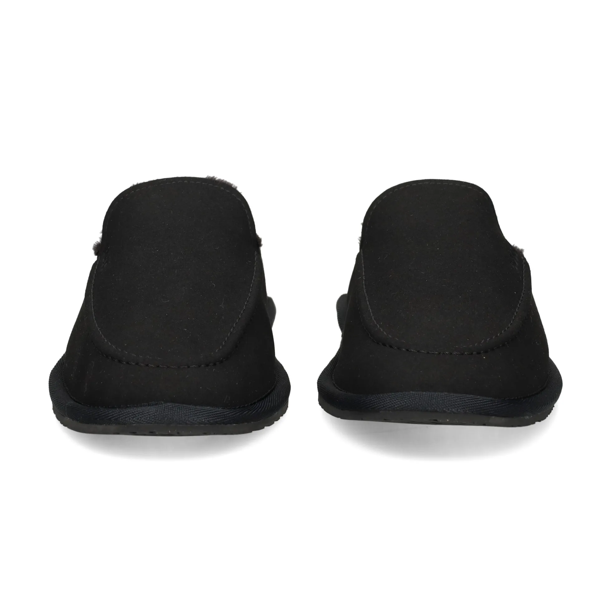 BOSS Pantuflas de Hombre Home_Mule_msfr 001 NEGRO