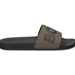 BOSS Sandalias de Hombre Aryeh_Slid_npvlg 342-Open Green