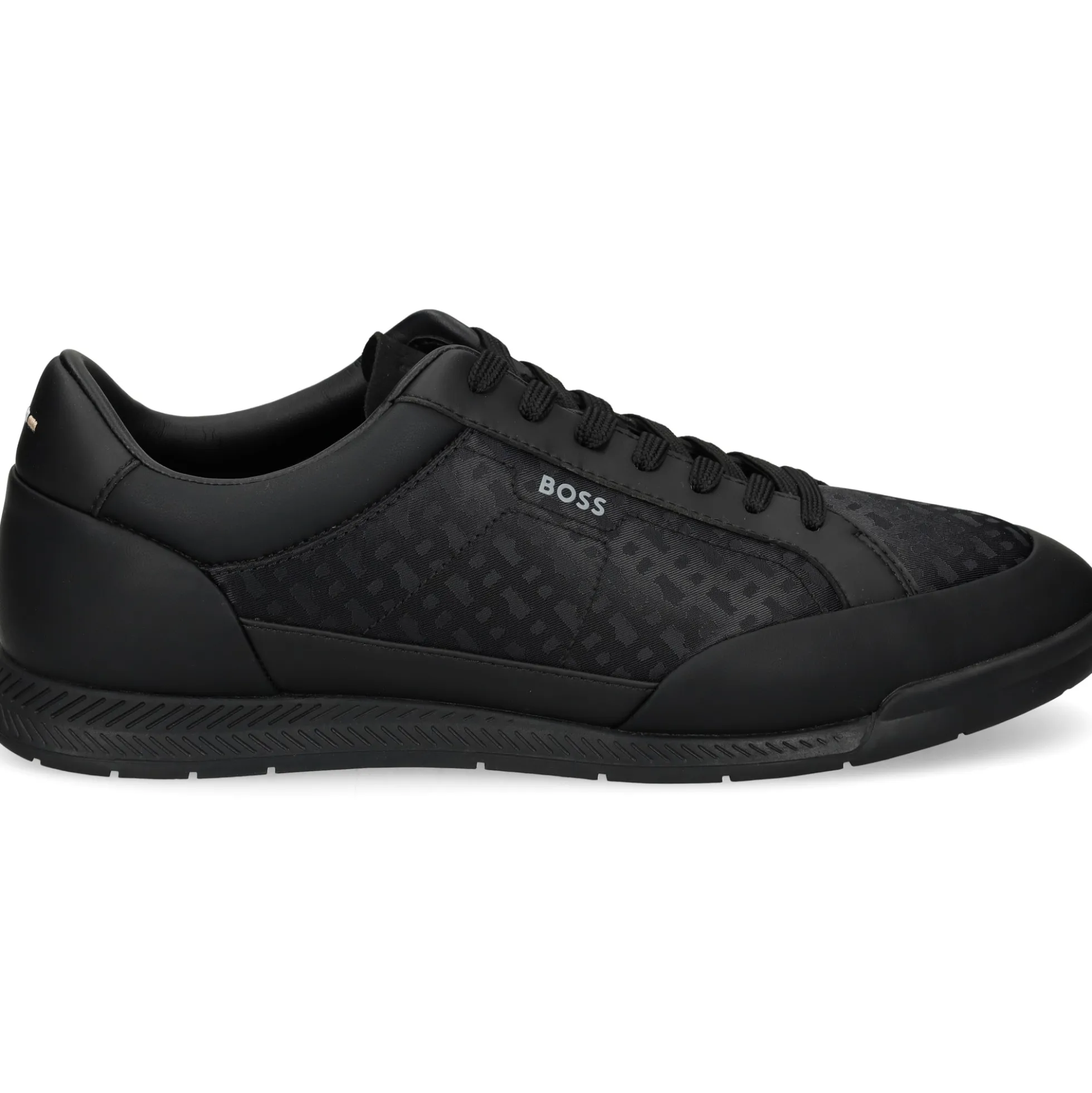 BOSS Zapatillas de Hombre Nitan_Tenn_mn 005 BLACK