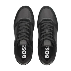 BOSS Zapatillas de Hombre Parkour-L_Runn_sdnyt 005 BLACK