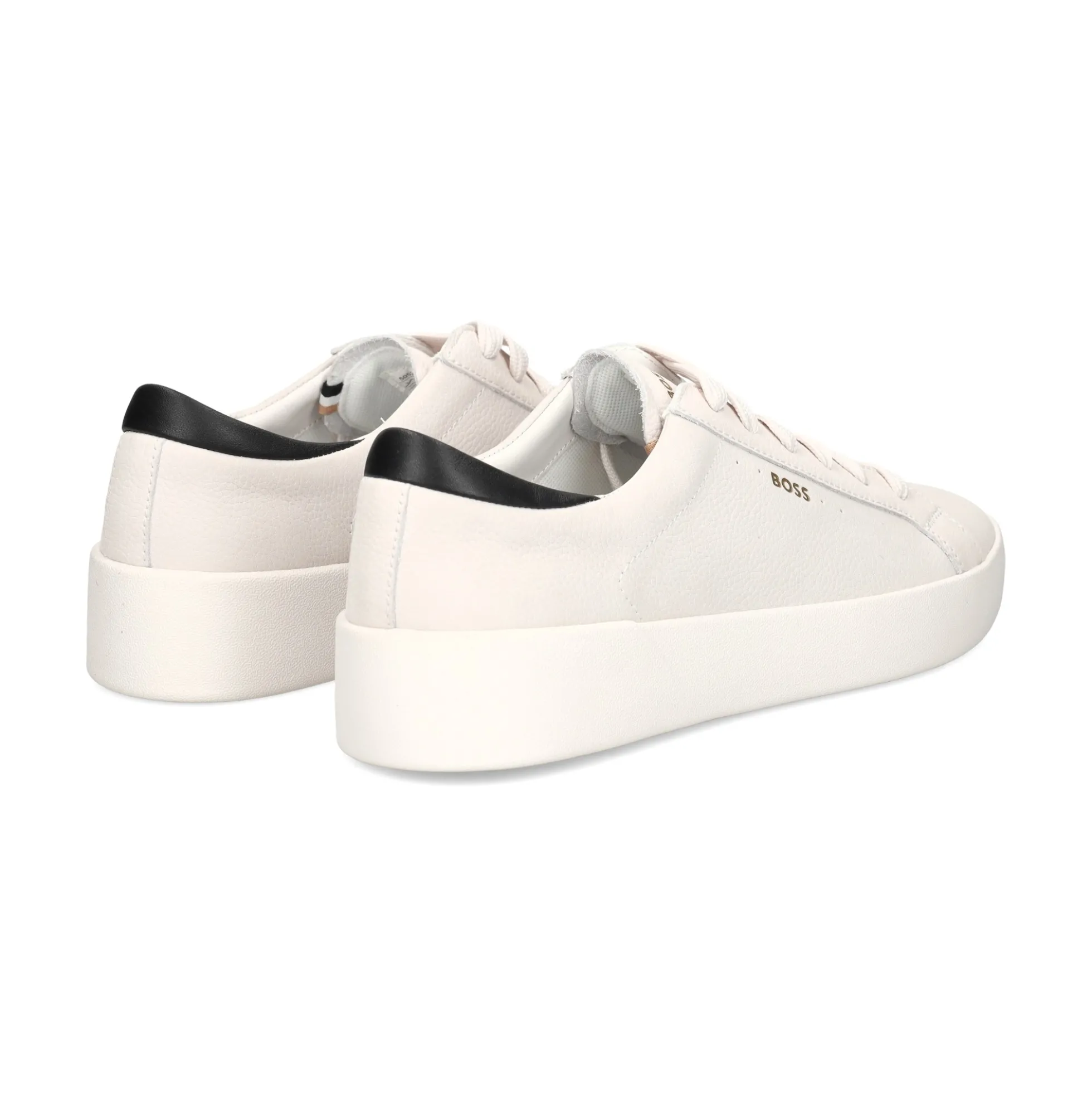 BOSS Zapatillas de Hombre Belwar_Tenn_tb 121-Open White