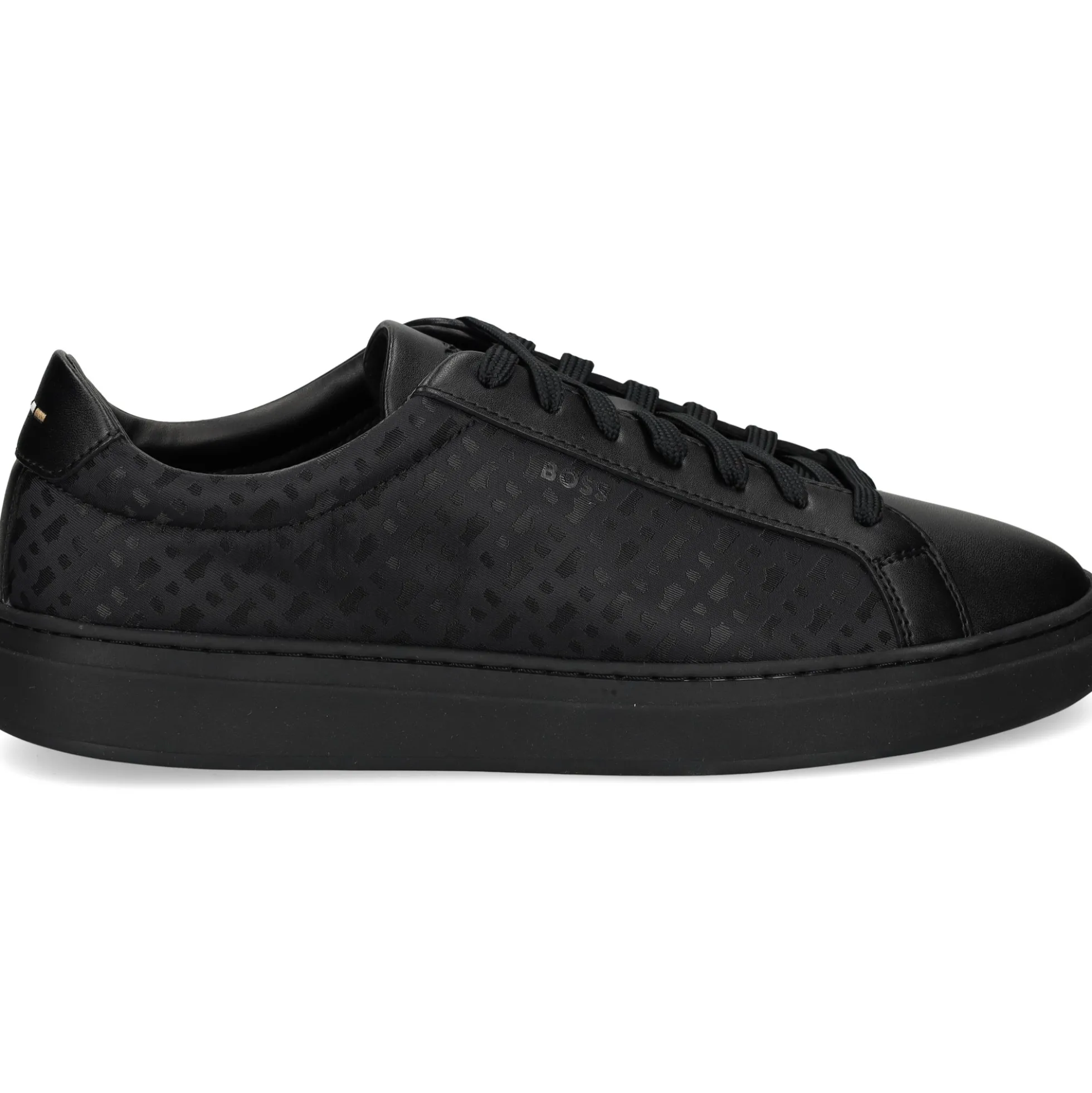 BOSS Zapatillas de Hombre Kieran_Tenn_nymn 005 BLACK