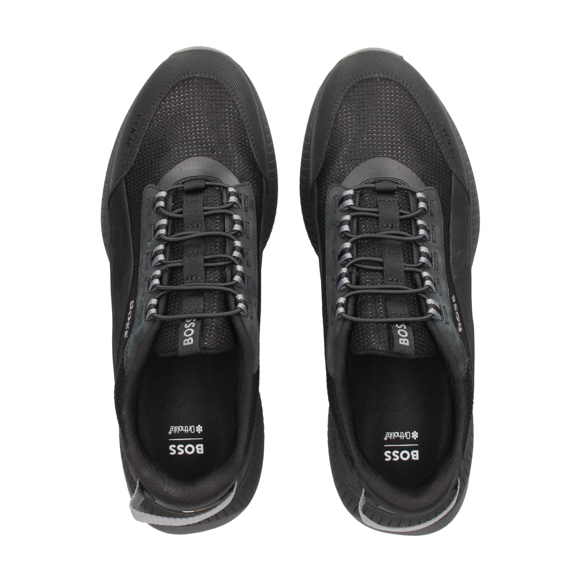 BOSS Zapatillas de Hombre TTNM EVO_Runn_menutp 005 BLACK