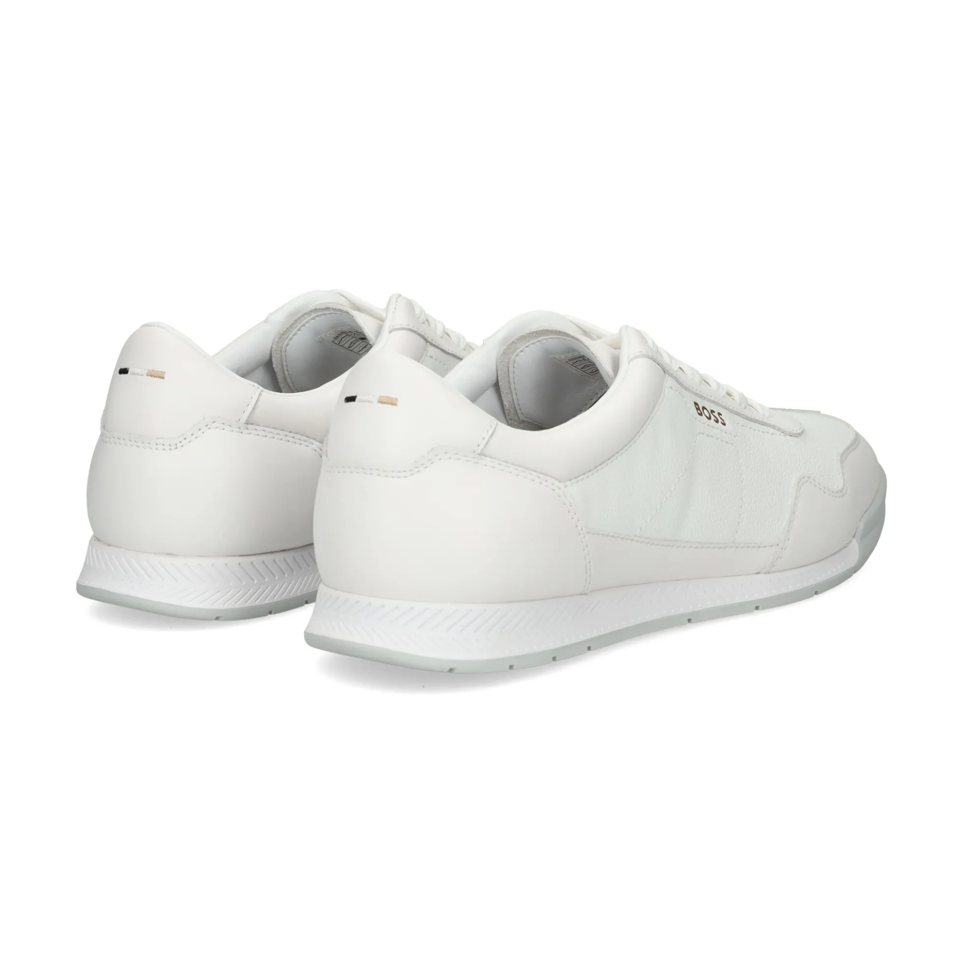 BOSS Zapatillas de Hombre Titanium SL_ltgrpu 100-White