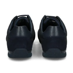 BOSS Zapatillas de Hombre Saturn_Lowp_lux4 A 401 DARK BLUE
