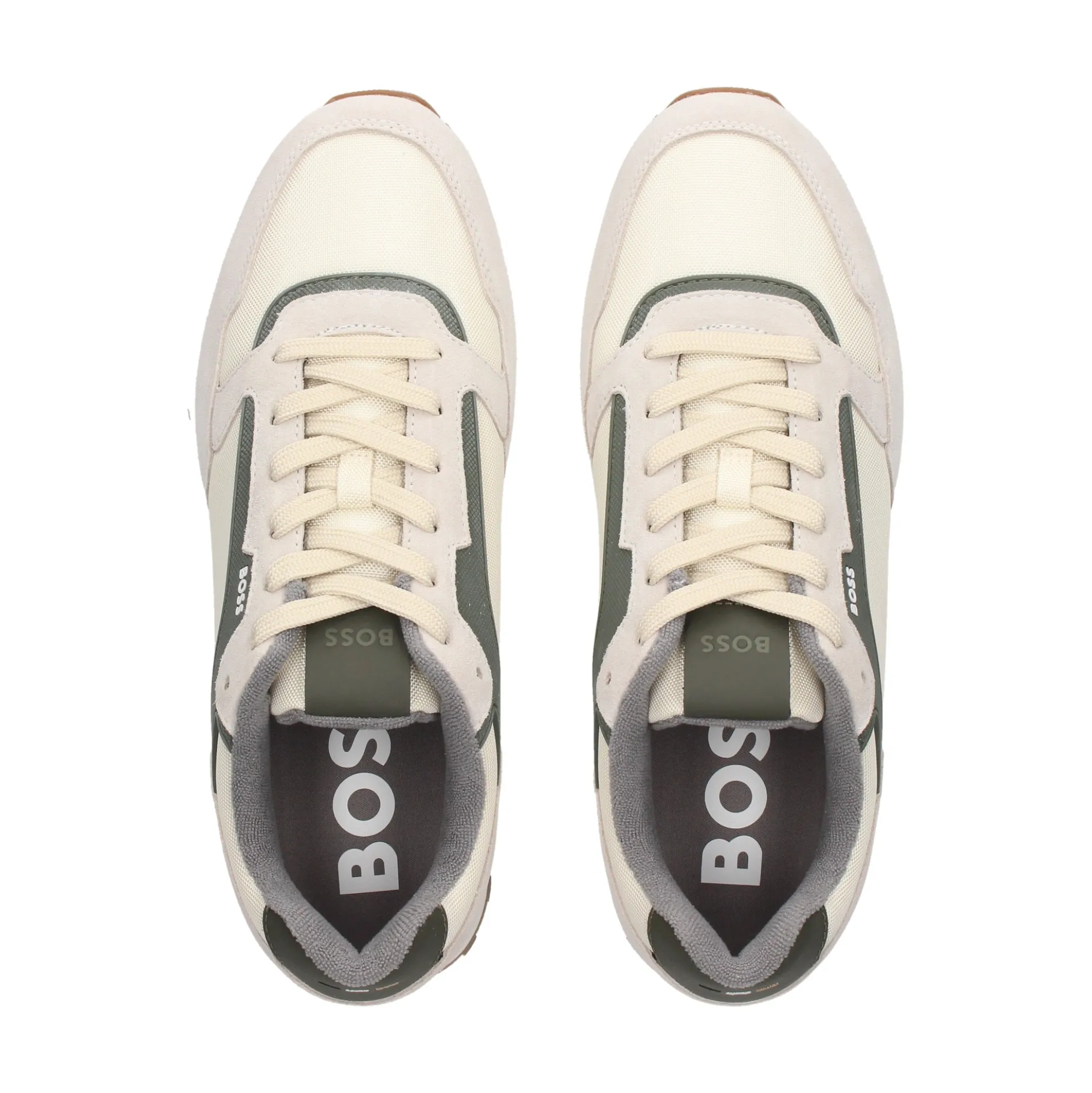 BOSS Zapatillas de Hombre Parkour-L_Runn_sdnyt 273 Light Beige