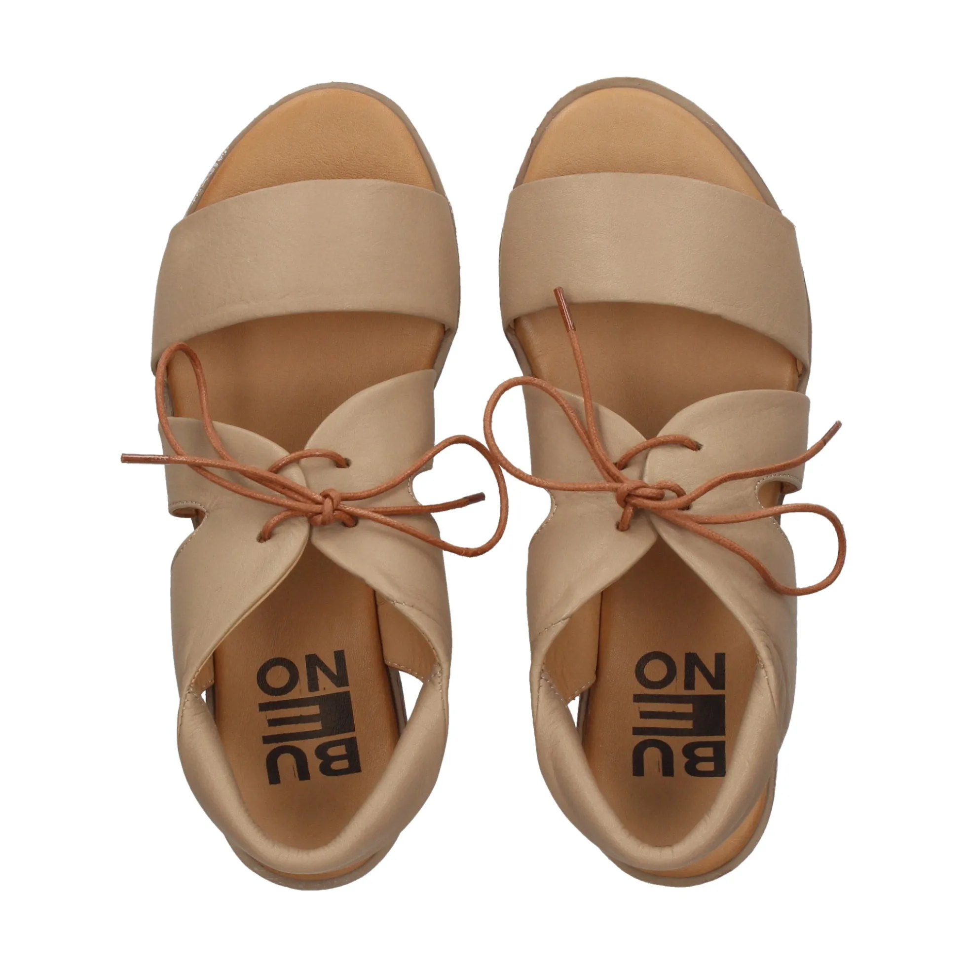 BUENO Sandalias planas de Mujer WQ2000 MOUTON