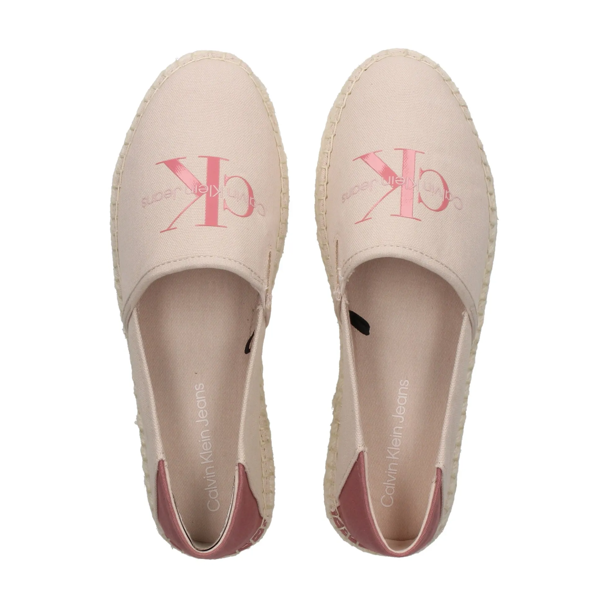 CALVIN KLEIN Alpargatas de Mujer YW0YW01376 0JX WHISPER PIN