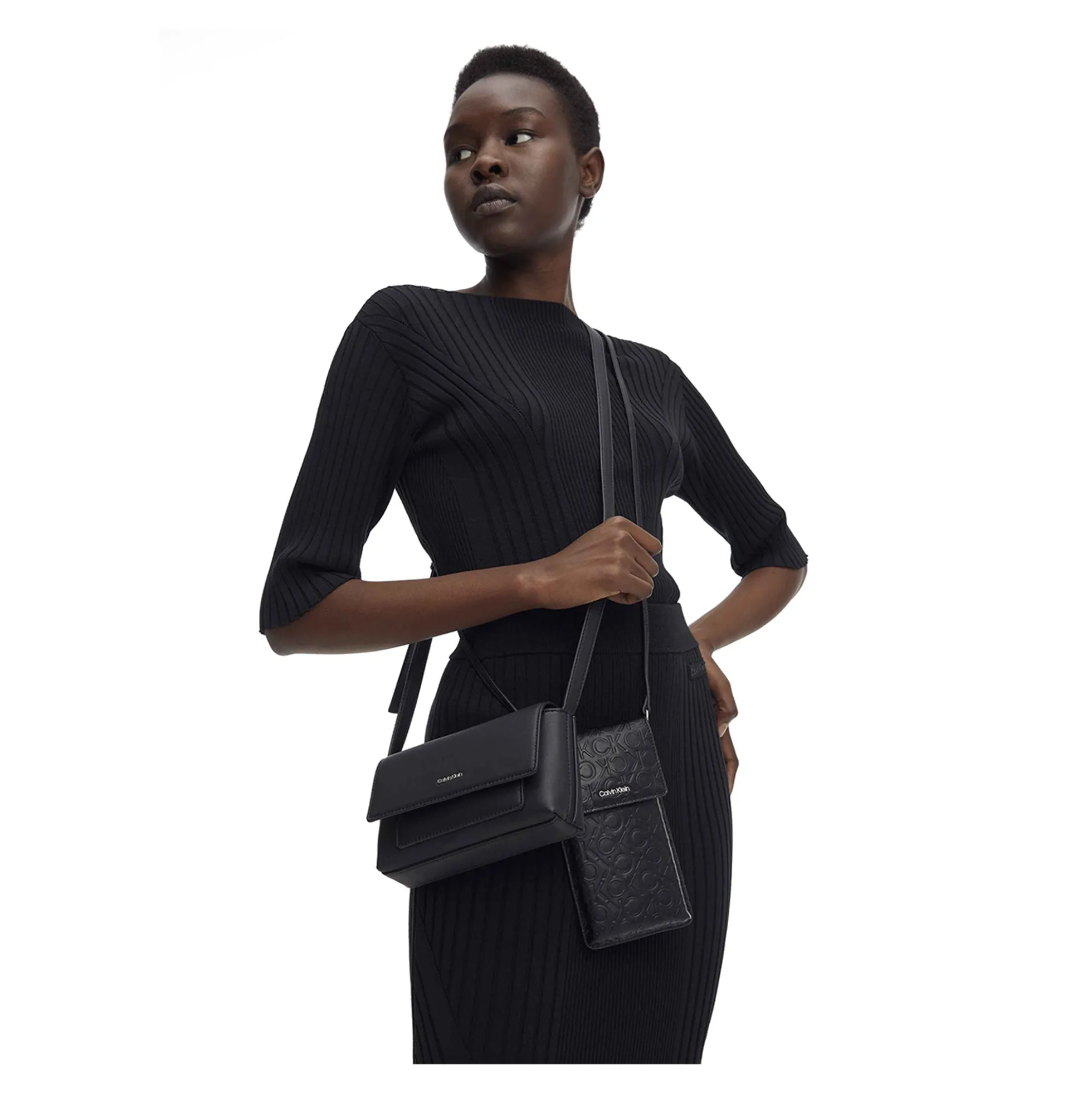 CALVIN KLEIN Bolsos K60K610780 BAX CK BLACK