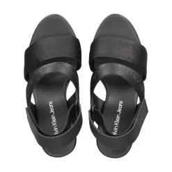 CALVIN KLEIN Sandalias cuña de Mujer YW0YW01360 0GO BLACK