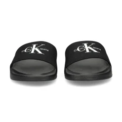 CALVIN KLEIN Sandalias planas de Mujer YW0YW01835 0GM BLACK/BRIGH