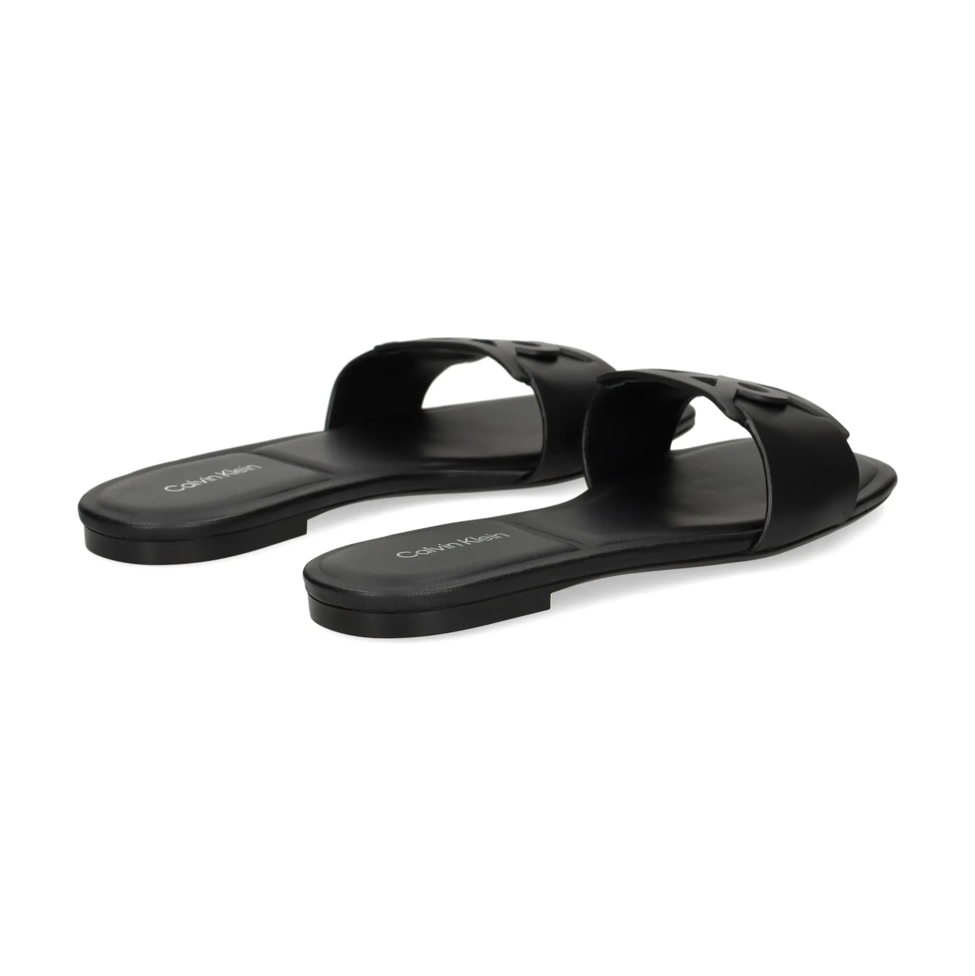 CALVIN KLEIN Sandalias planas de Mujer HW0HW03128 0GJ TRIPLE NEGR