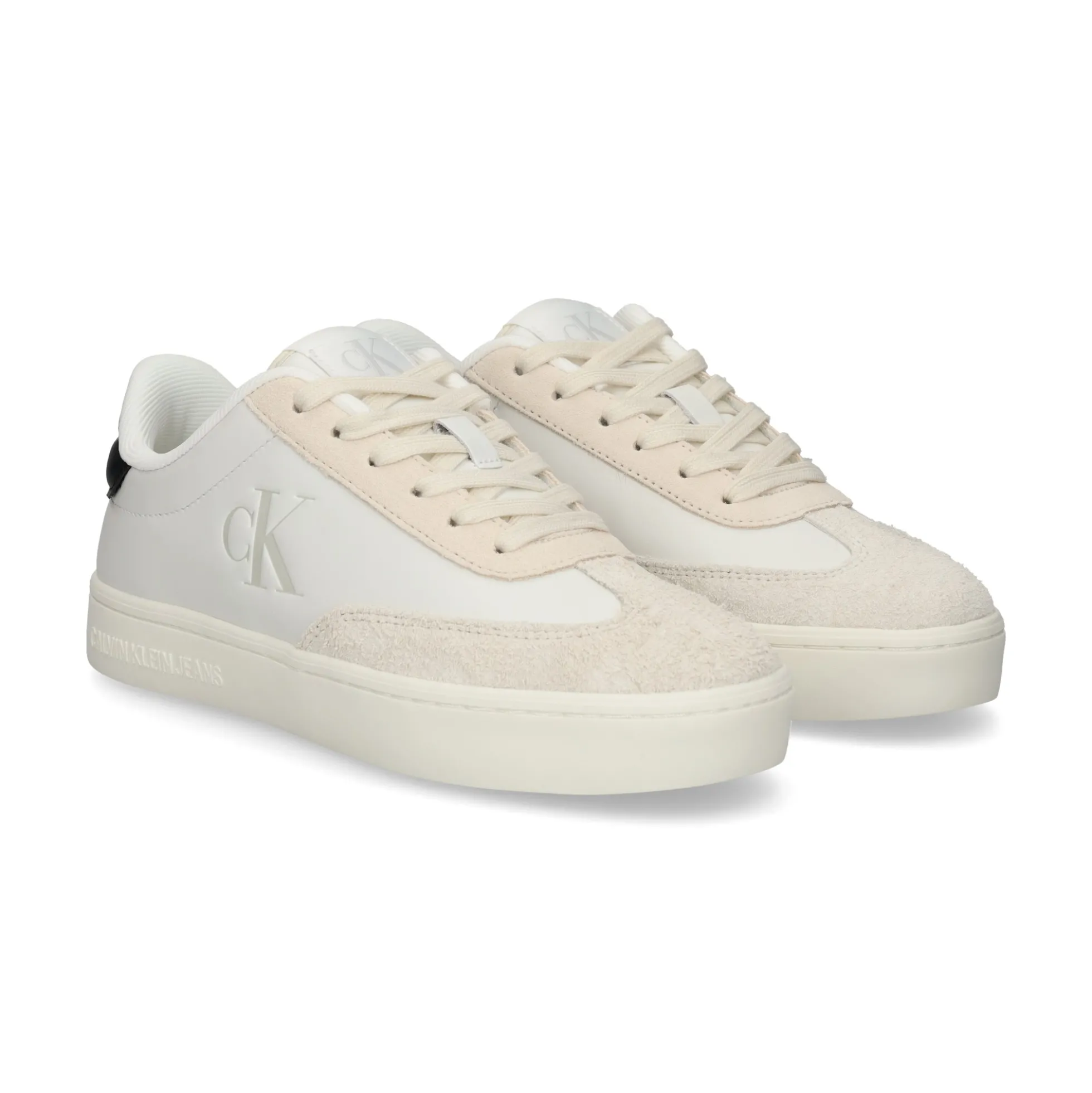 CALVIN KLEIN Zapatillas de Mujer YW0YW01611 01W WHITE/BLACK