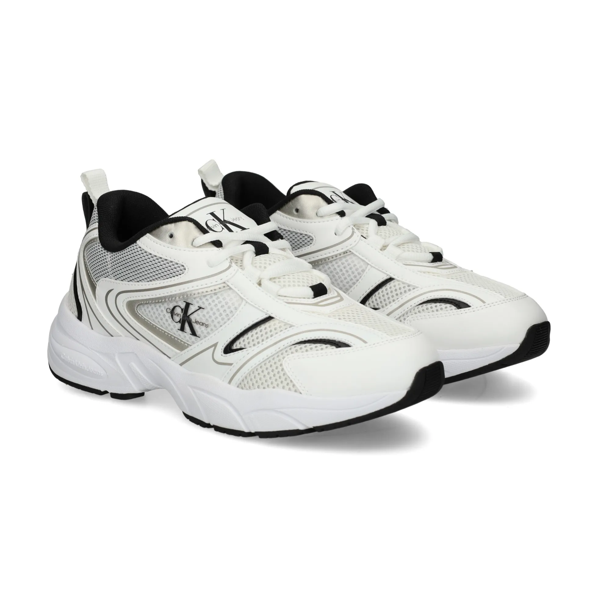 CALVIN KLEIN Zapatillas de Mujer YW0YW01807 01W BRIGHT WHIT