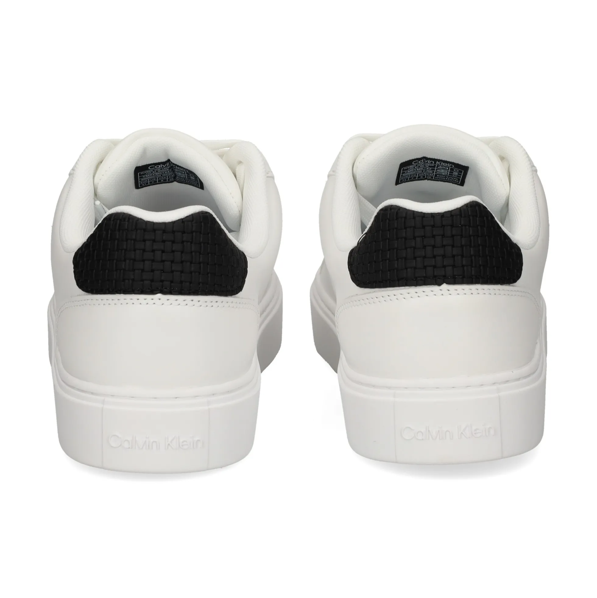 CALVIN KLEIN Zapatillas de Mujer YM0YM01447 01W WHITE/BLACK