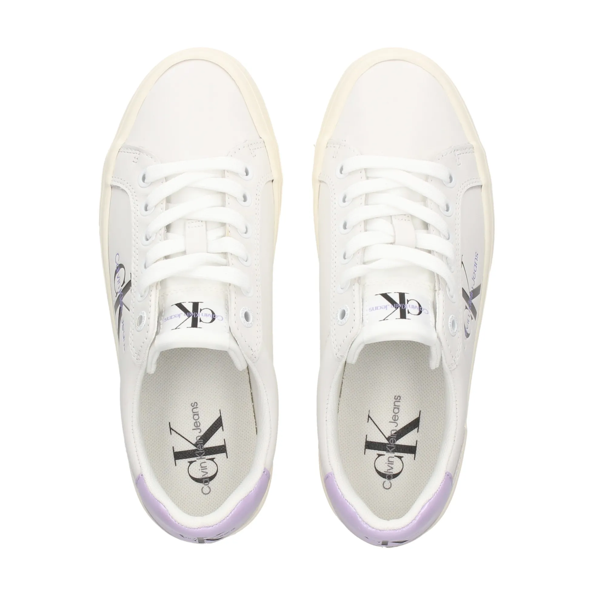 CALVIN KLEIN Zapatillas de Mujer YW0YW01474 0LB WHITE/PASTE