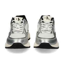 CALVIN KLEIN Zapatillas de Mujer YW0YW02063 0IX SIL/BLK/WHI