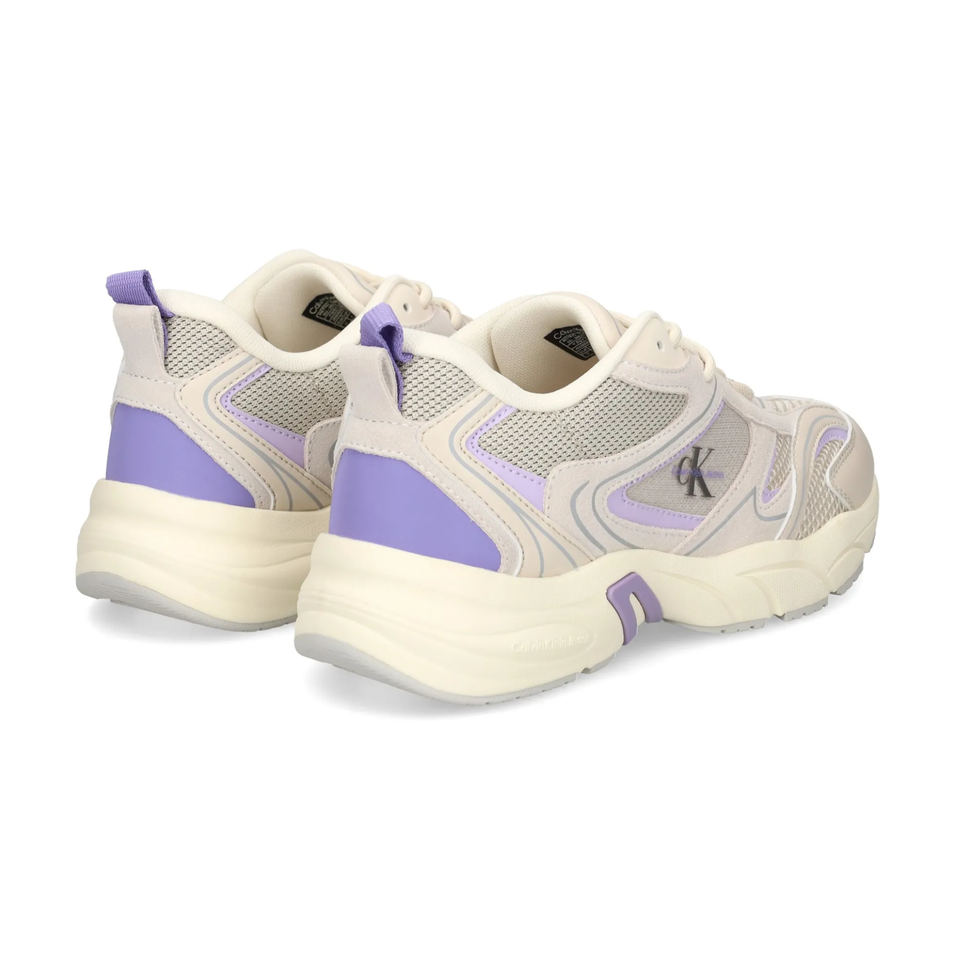 CALVIN KLEIN Zapatillas de Mujer YW0YW00891 0GF EGGSHELL/PA