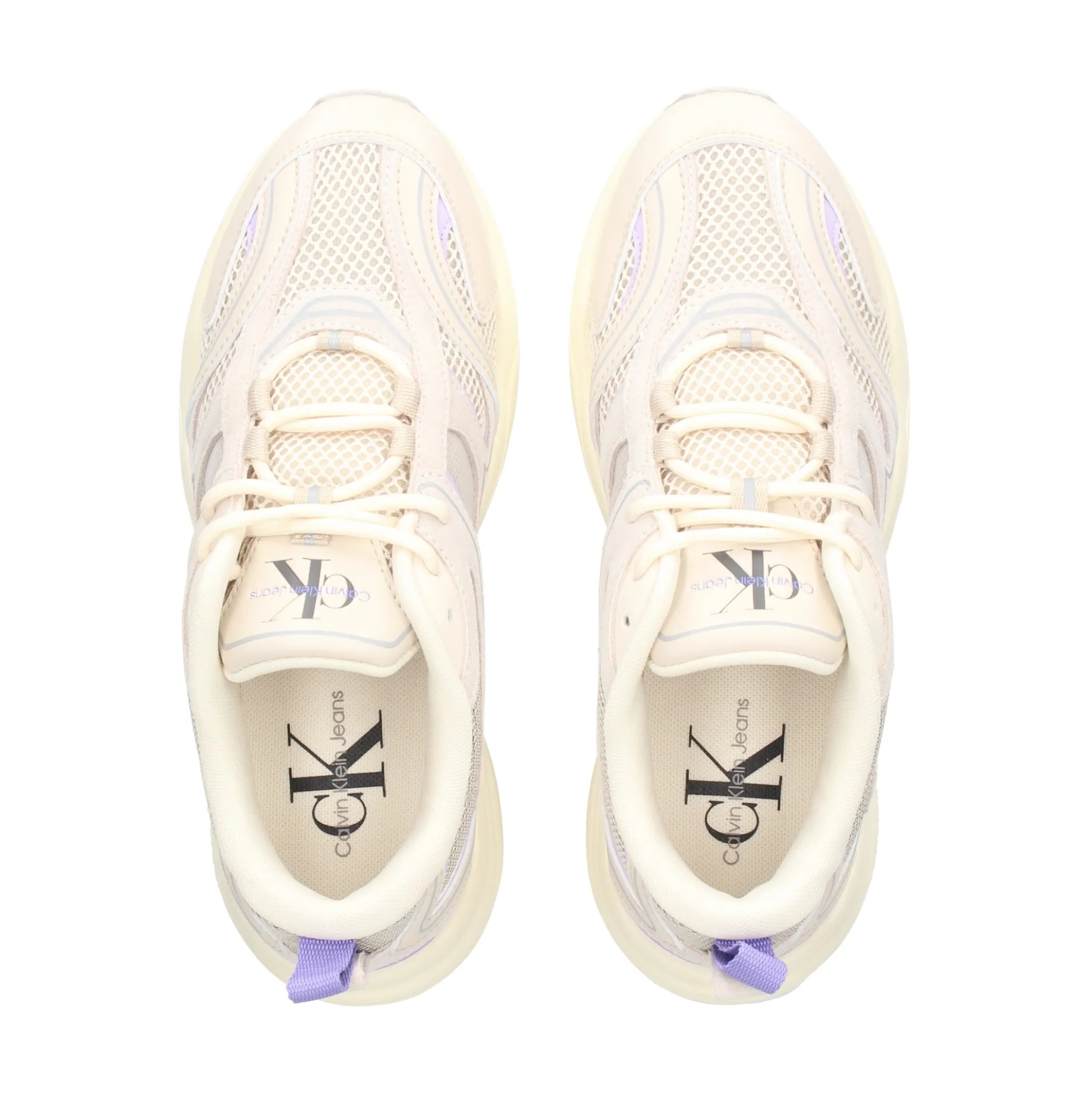 CALVIN KLEIN Zapatillas de Mujer YW0YW00891 0GF EGGSHELL/PA