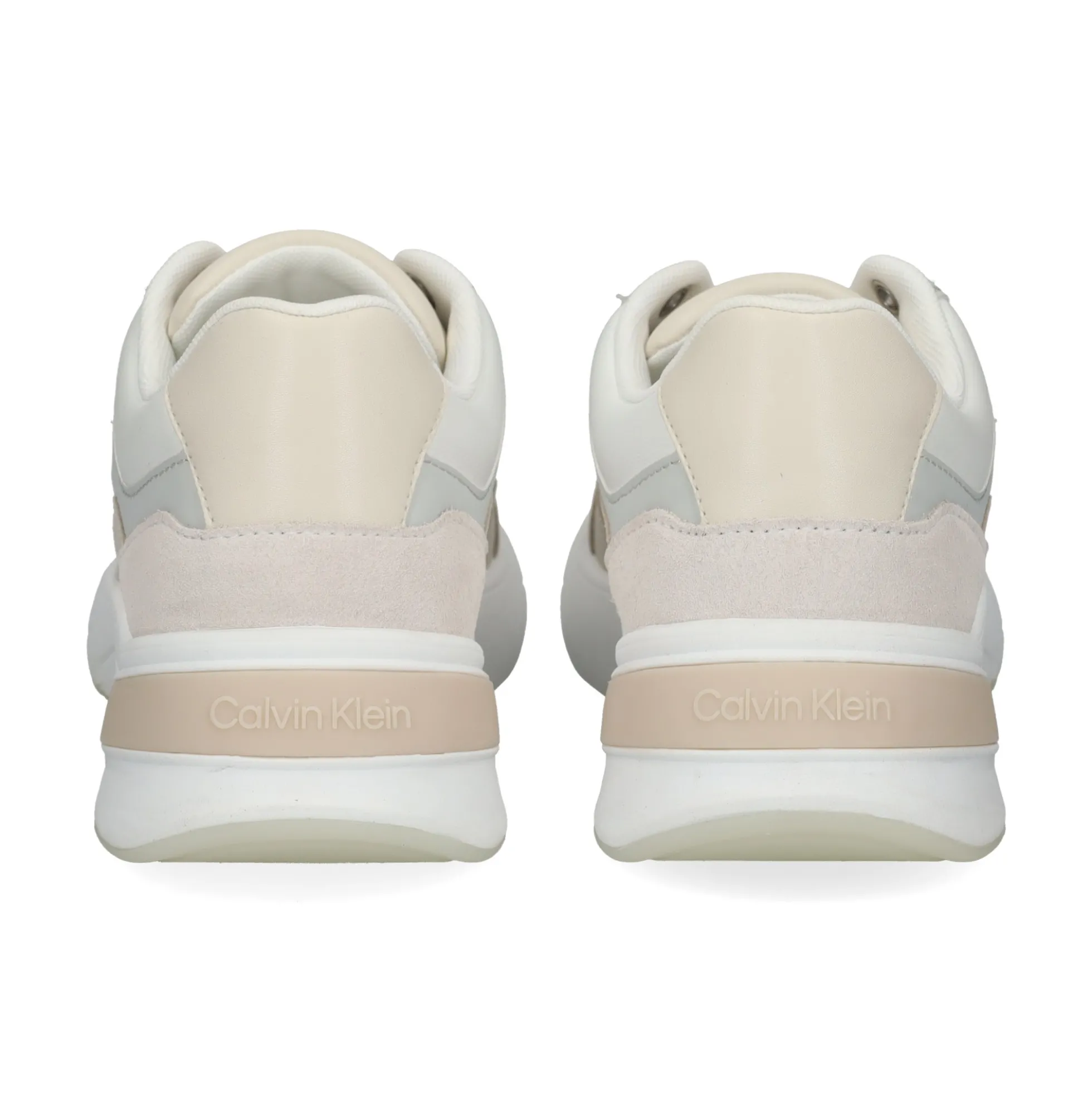 CALVIN KLEIN Zapatillas de Mujer HW0HW01869 0F9 DK ECRU/WHI
