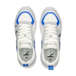CALVIN KLEIN Zapatillas de Hombre YM0YM00638 White/blu - 0li