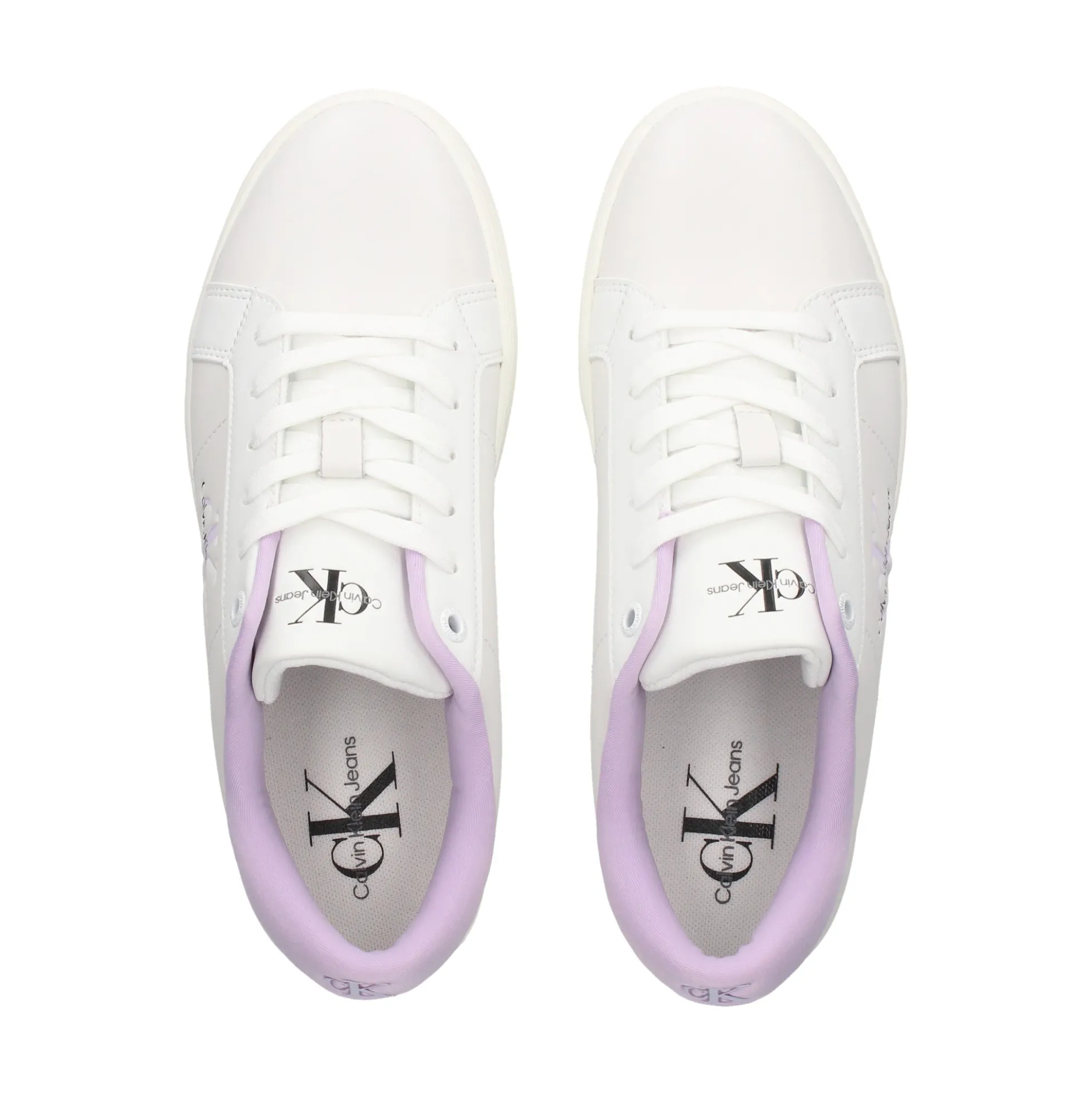 CALVIN KLEIN Zapatillas de Mujer YW0YW01444 0LF WHITE/PASTE