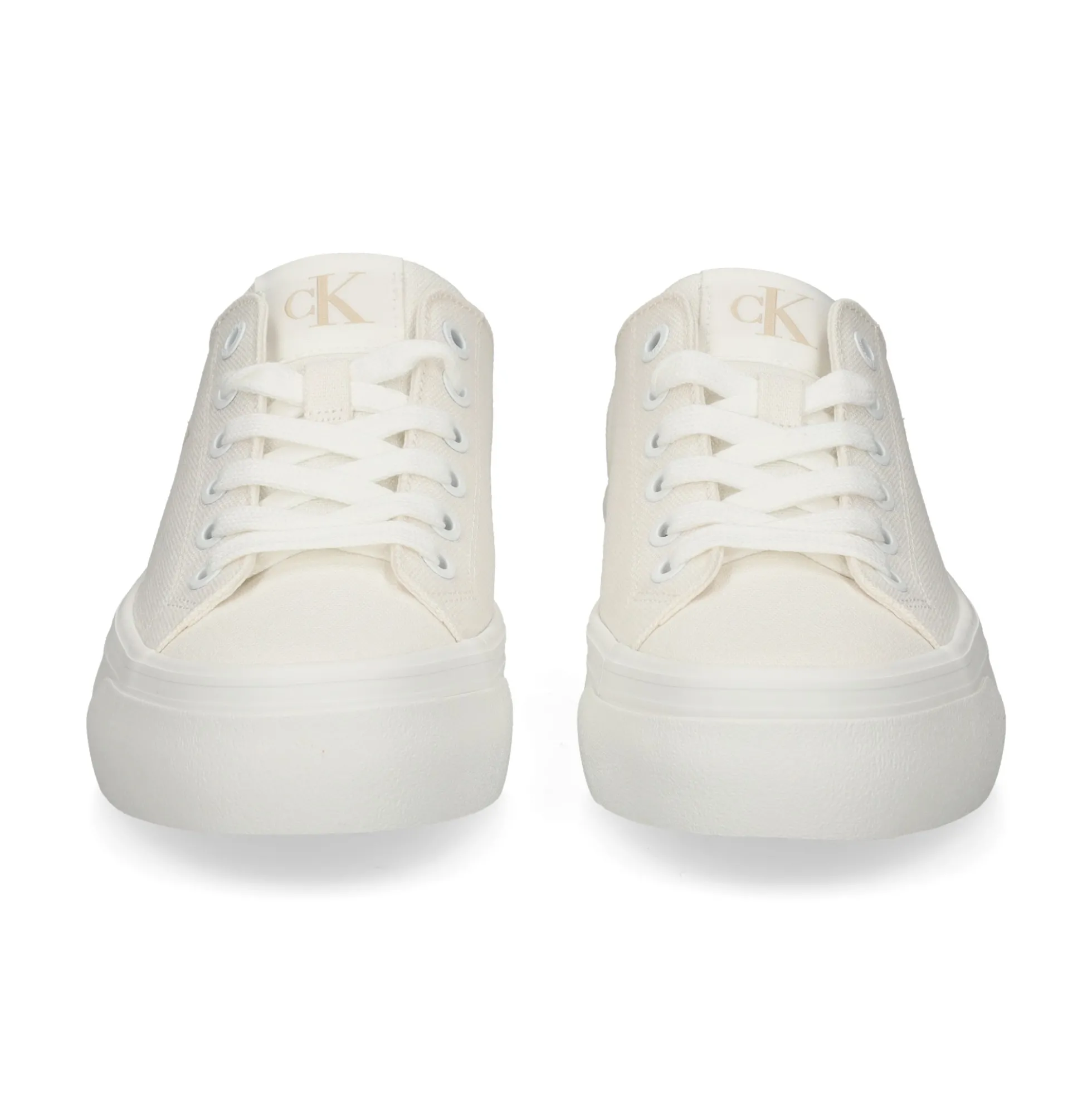 CALVIN KLEIN Zapatillas de Mujer YW0YW01763 01W TRIPLE BLAN