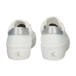 CALVIN KLEIN Zapatillas de Mujer YW0YW01877 02R BLANCO BRIL
