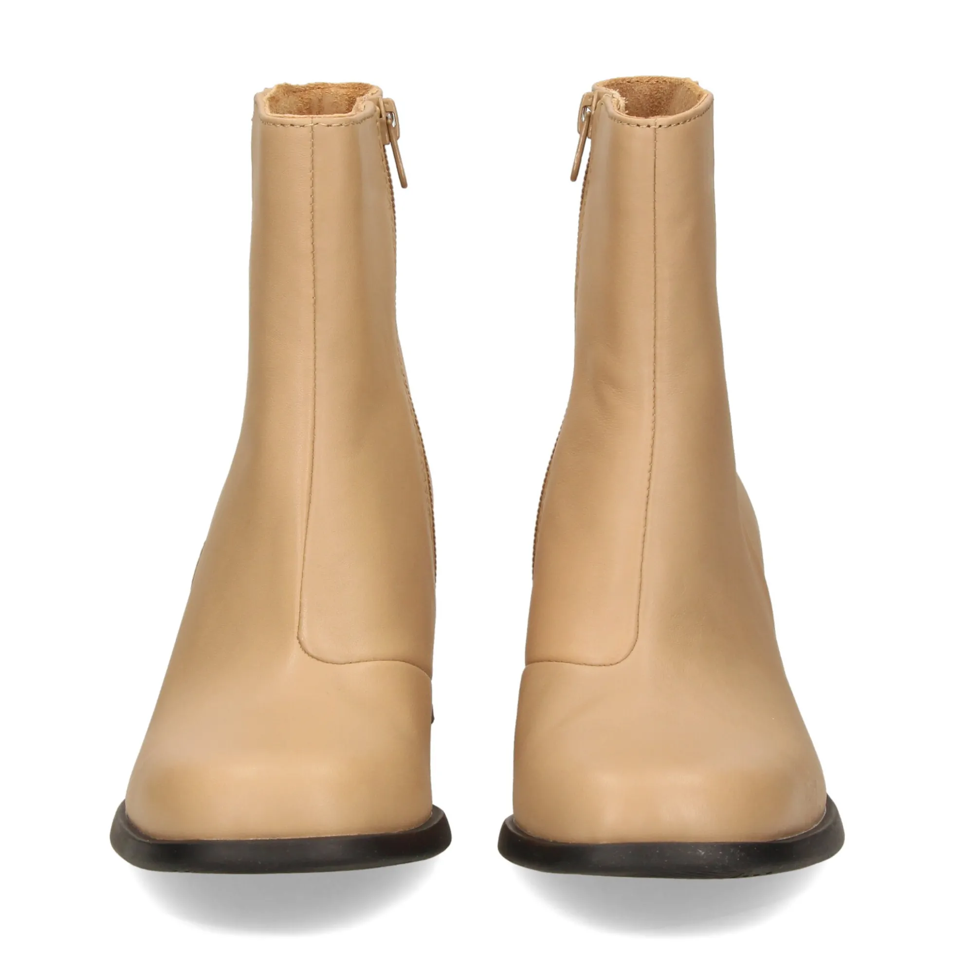 CAMPER Botines con tacón de Mujer K400637 007 BEIGE