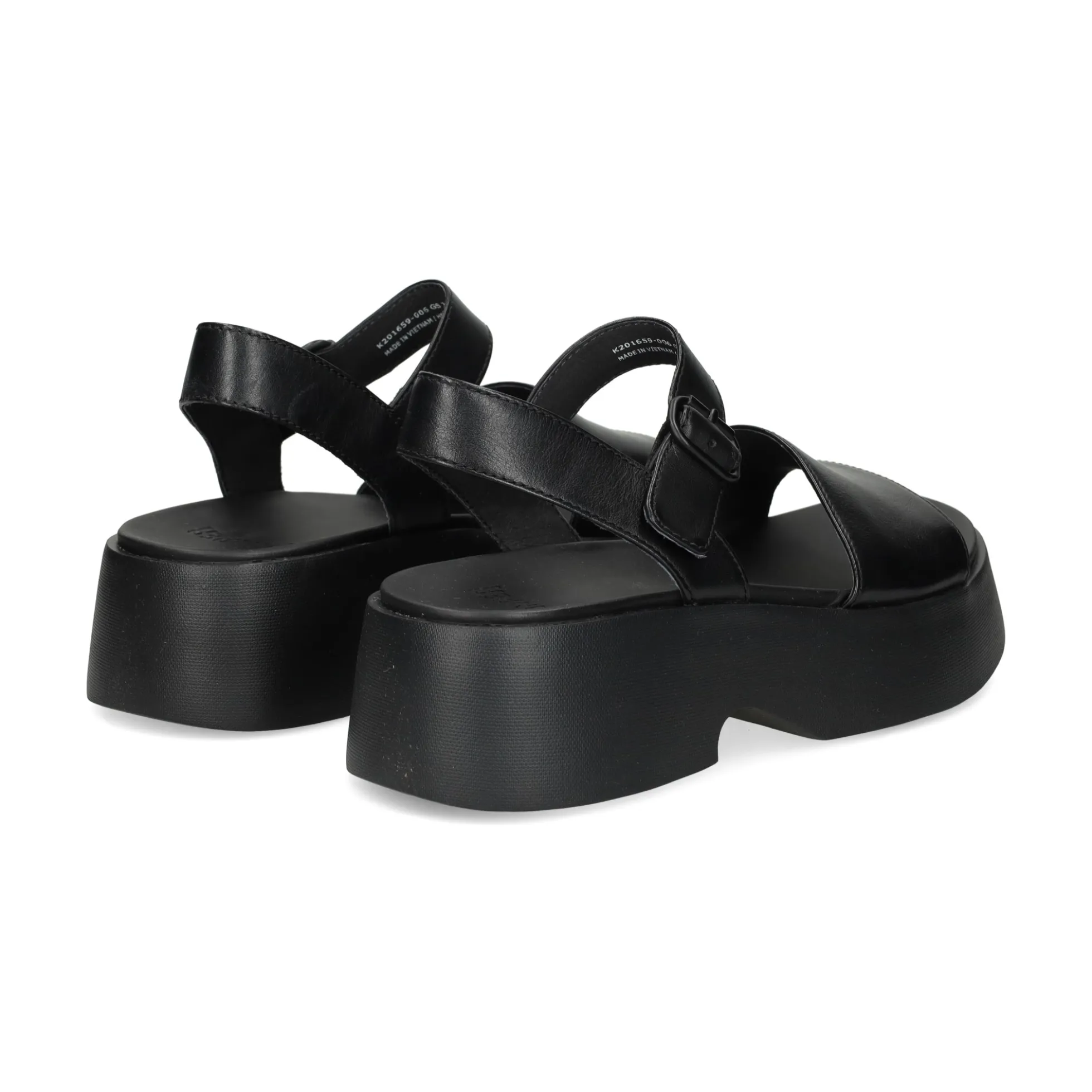 CAMPER Sandalias con plataforma de Mujer K201659 006 NEGRO