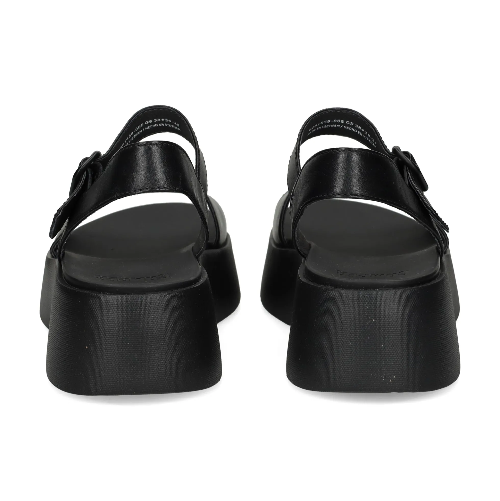 CAMPER Sandalias con plataforma de Mujer K201659 006 NEGRO